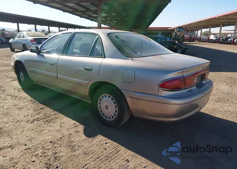 2001 Buick Century Custom z USA, uszkodzony, nr VIN 2G4WS52J011214849